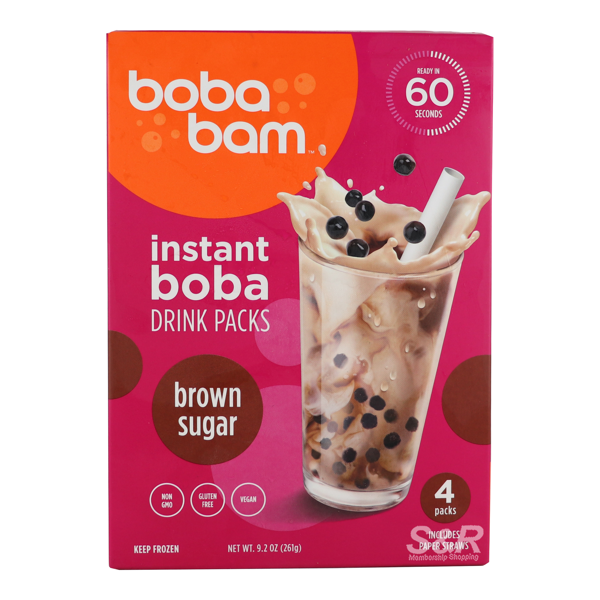 Boba Bam Brown Sugar 4packs